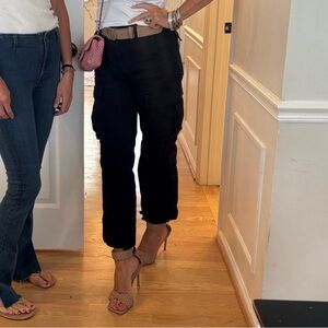 Zara khaki Green Cargo Joggers